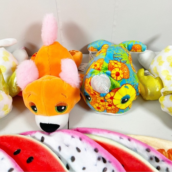 CUTETITOS 7 INCH PLUSH Lot Of 6 Bat Owl Whale Crab - Picture 4 of 5